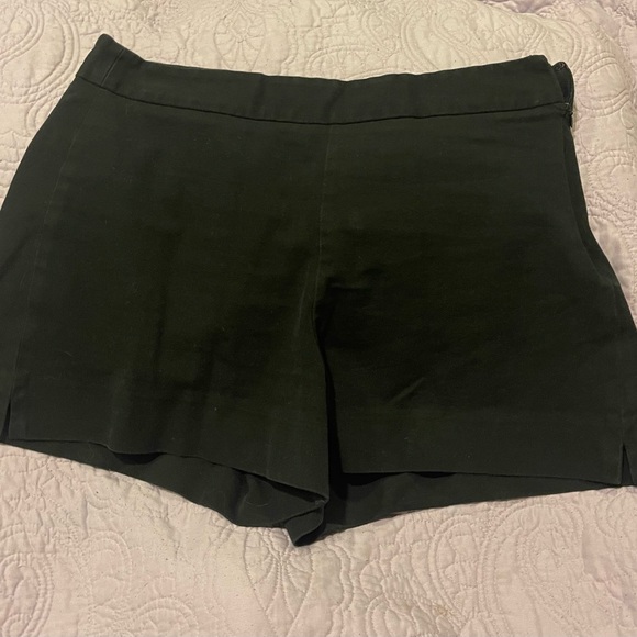 Black Linen Skort - Picture 2 of 6